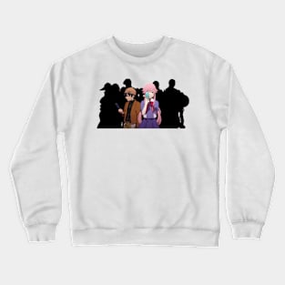 Yuki, Yuno, and the Diary Holders Crewneck Sweatshirt